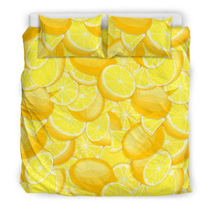 Lemon Pattern Bedding Set