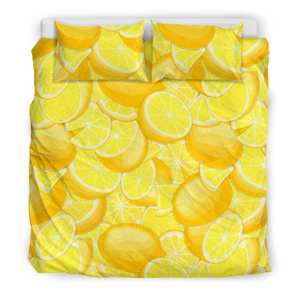 Lemon Pattern Bedding Set