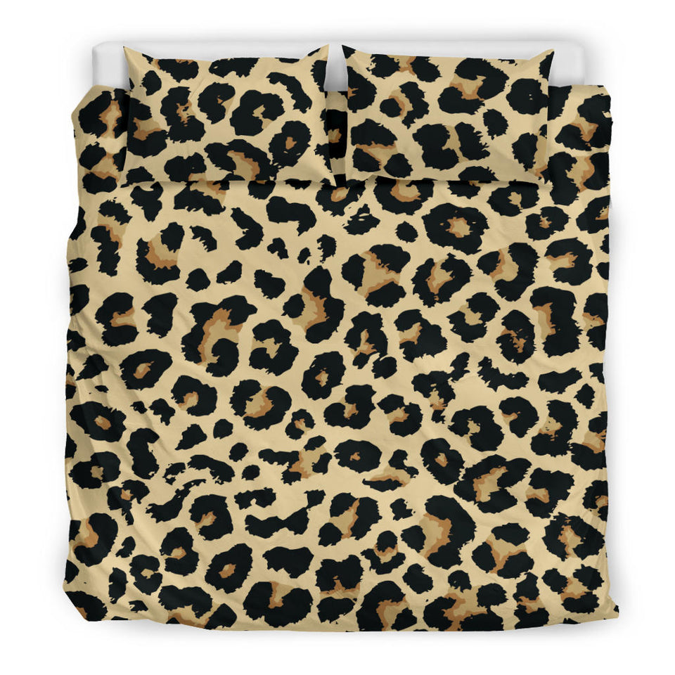 Leopard Print Design Pattern Bedding Set