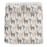 Llama Alpaca Pattern Bedding Set