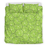 Slices Of Lime Pattern Bedding Set