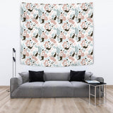 Cute Mermaid Pattern Wall Tapestry