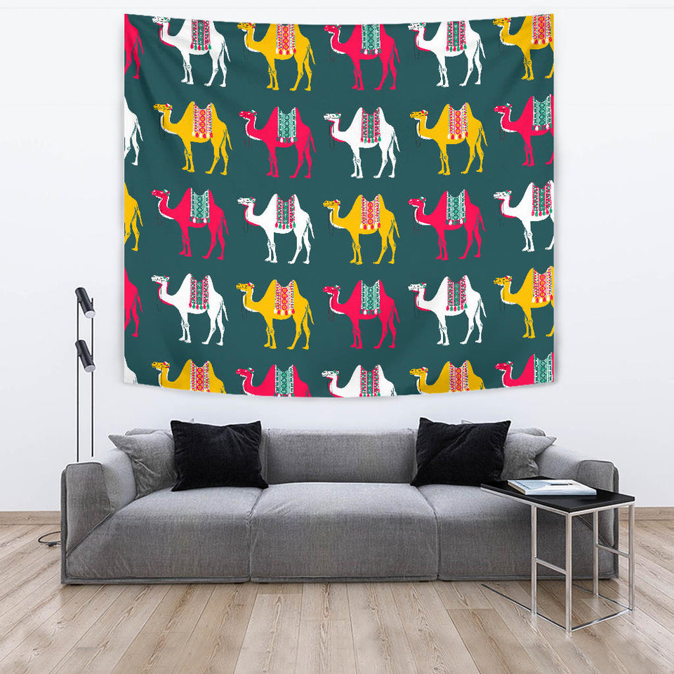 Camel Pattern Wall Tapestry