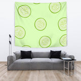 Cucumber Pattern Wall Tapestry