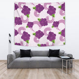 Cute Grape Pattern Wall Tapestry