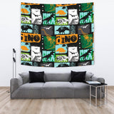 Dinosaurs Print Pattern Wall Tapestry