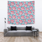 3D Sakura Cherry Blossom Pattern Wall Tapestry