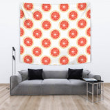 Grapefruit Pattern Wall Tapestry