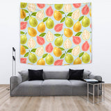 Guava Design Pattern Wall Tapestry