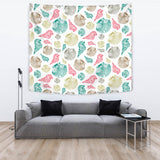 Colorful Shell Pattern Wall Tapestry