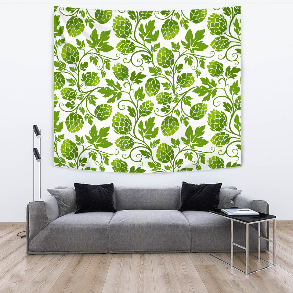 Hop Design Pattern Wall Tapestry