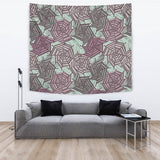 Spider Web Cobweb Design Color Pattern Wall Tapestry
