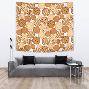 Various Cookie Pattern Wall Tapestry