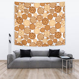 Various Cookie Pattern Wall Tapestry