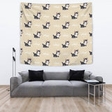 Cute Siberian Husky Wall Tapestry