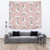 Cute Zebra Pattern Wall Tapestry