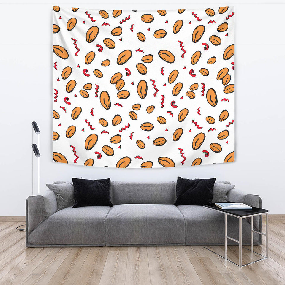 Peanuts Pattern Background Wall Tapestry