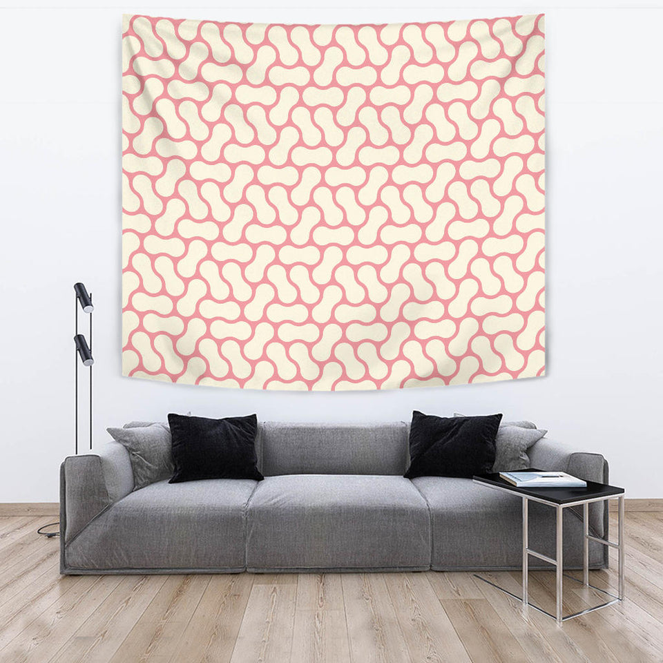 Peanuts Texture Pattern Wall Tapestry