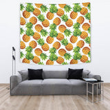 Pineapples Design Pattern Wall Tapestry