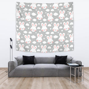Rabbit Cloud Pattern Wall Tapestry