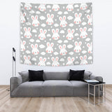 Rabbit Cloud Pattern Wall Tapestry