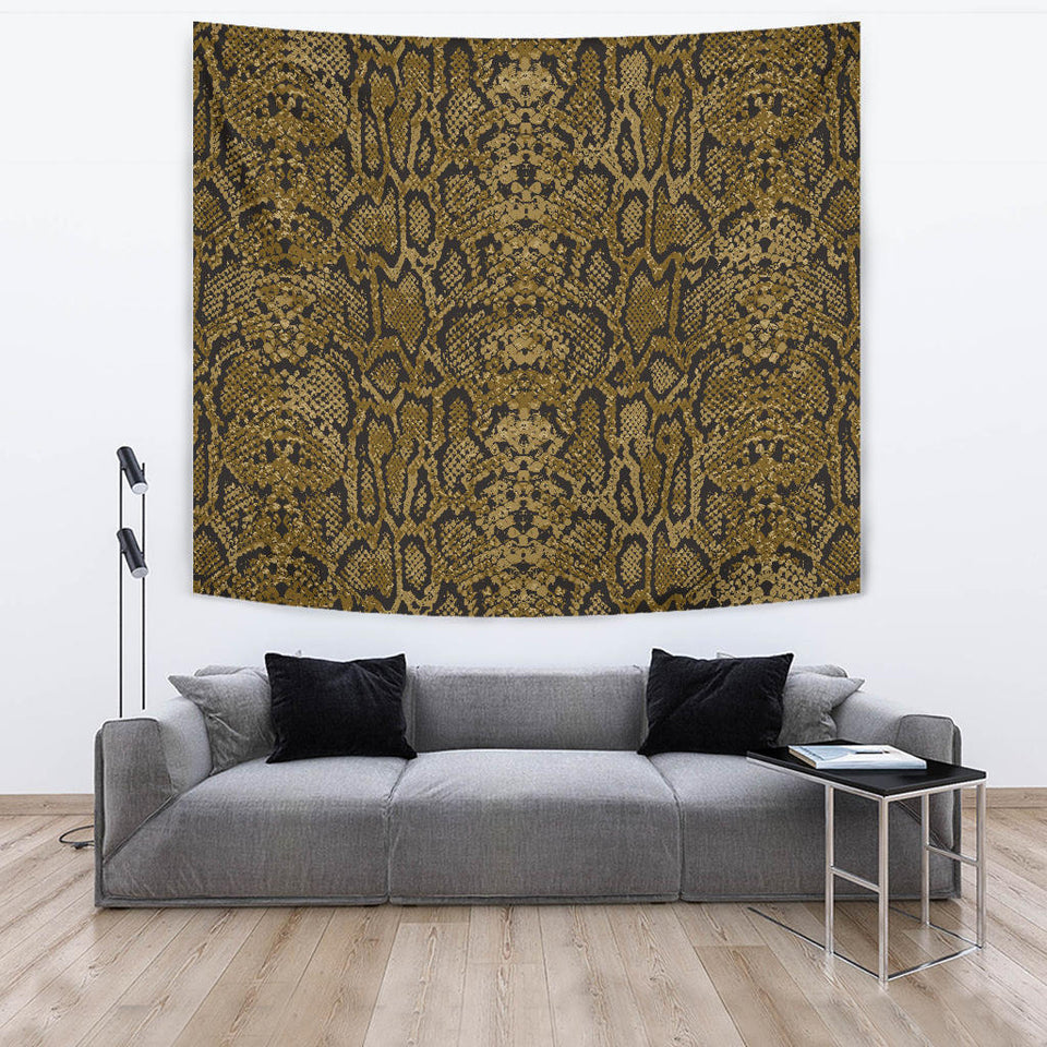 Snake Skin Pattern Wall Tapestry