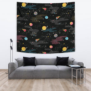 Space Pattern Wall Tapestry