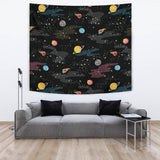Space Pattern Wall Tapestry