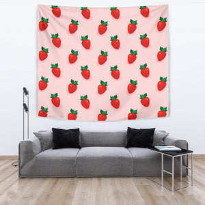 Strawberry Beautiful Pattern Wall Tapestry