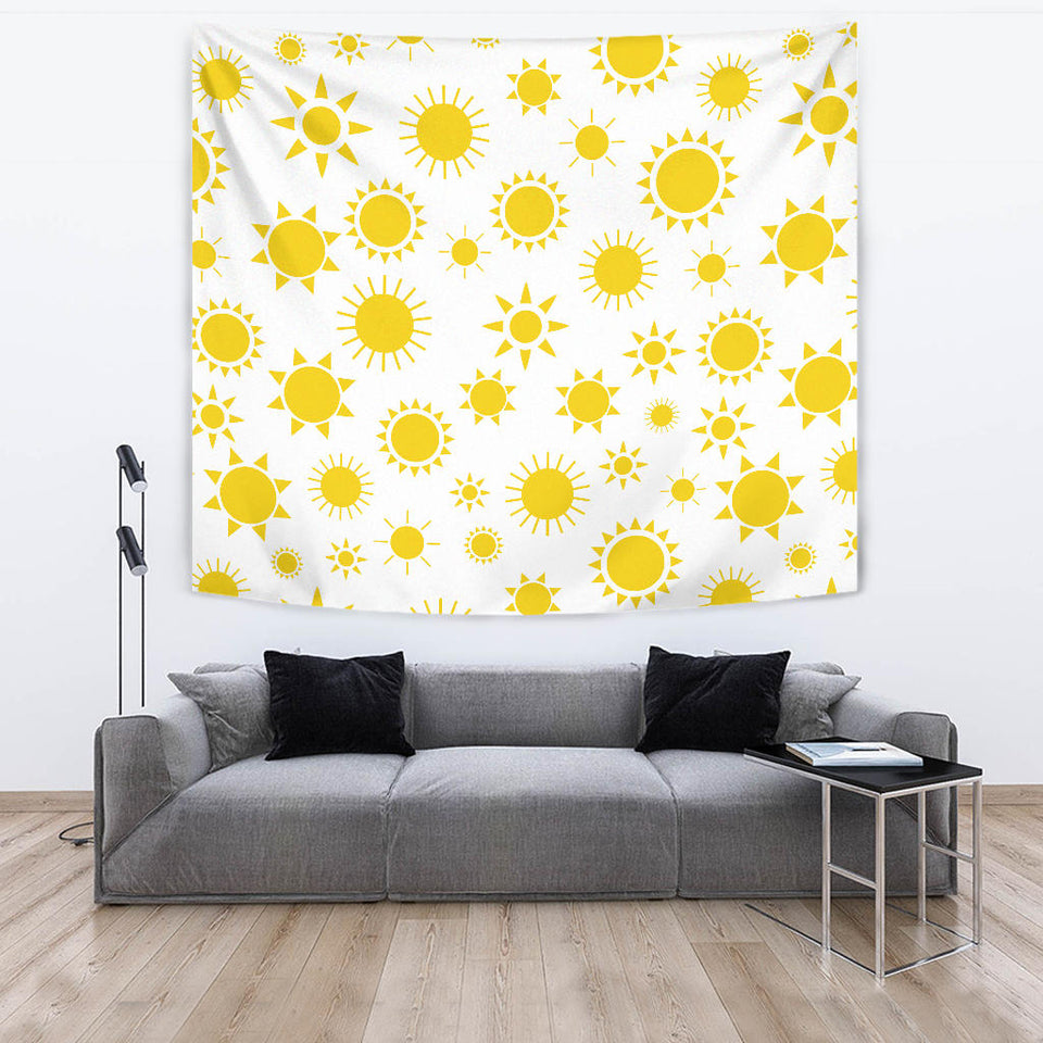 Sun Pattern Wall Tapestry