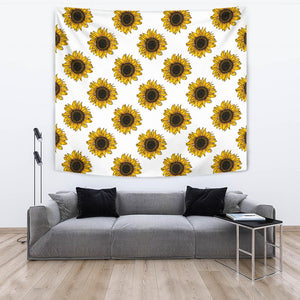 Sunflowers Design Pattern Wall Tapestry