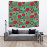 Tomato Design Pattern Wall Tapestry