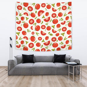 Tomato Pattern Wall Tapestry