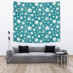 Vintage Star Pattern Wall Tapestry