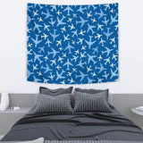 Airplane Pattern In The Sky Wall Tapestry