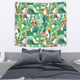 Cactus Design Pattern Copy Wall Tapestry