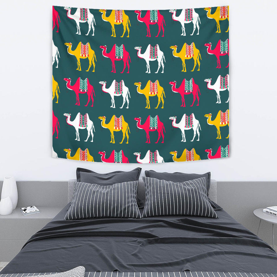Camel Pattern Wall Tapestry