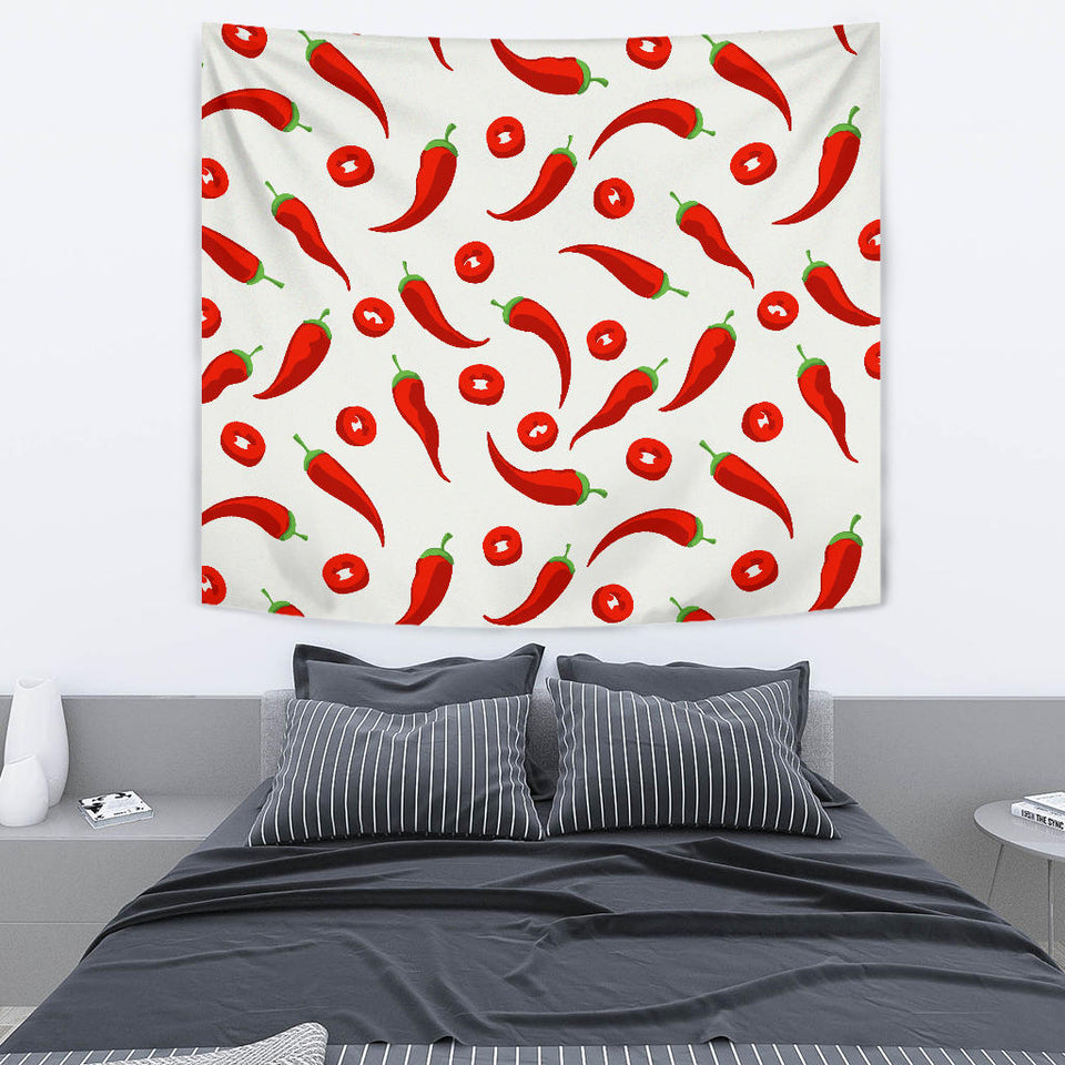 Chili Pattern Wall Tapestry