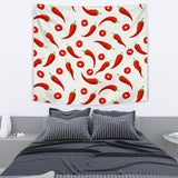 Chili Pattern Wall Tapestry