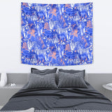 White Bengal Tigers Pattern Wall Tapestry