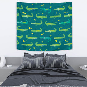 Crocodile Pattern Wall Tapestry