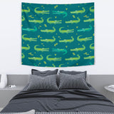 Crocodile Pattern Wall Tapestry