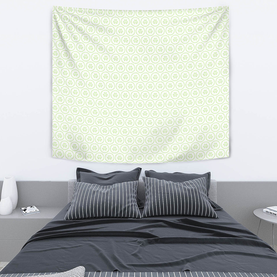 Cucumber Pattern Background Wall Tapestry