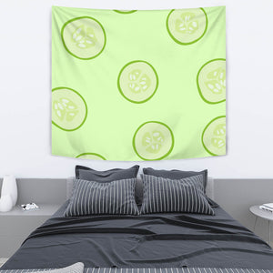 Cucumber Pattern Wall Tapestry