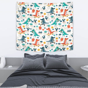 Cute Crocodile Pattern Wall Tapestry