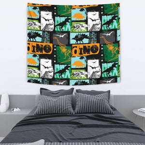 Dinosaurs Print Pattern Wall Tapestry