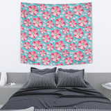 3D Sakura Cherry Blossom Pattern Wall Tapestry