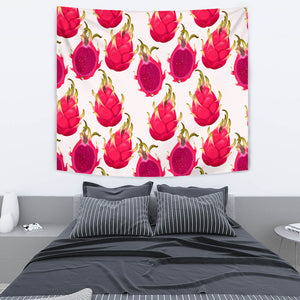Dragon Fruits Design Pattern Wall Tapestry