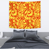 Fire Flame Design Pattern Wall Tapestry