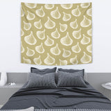 Garlic Design Pattern Wall Tapestry